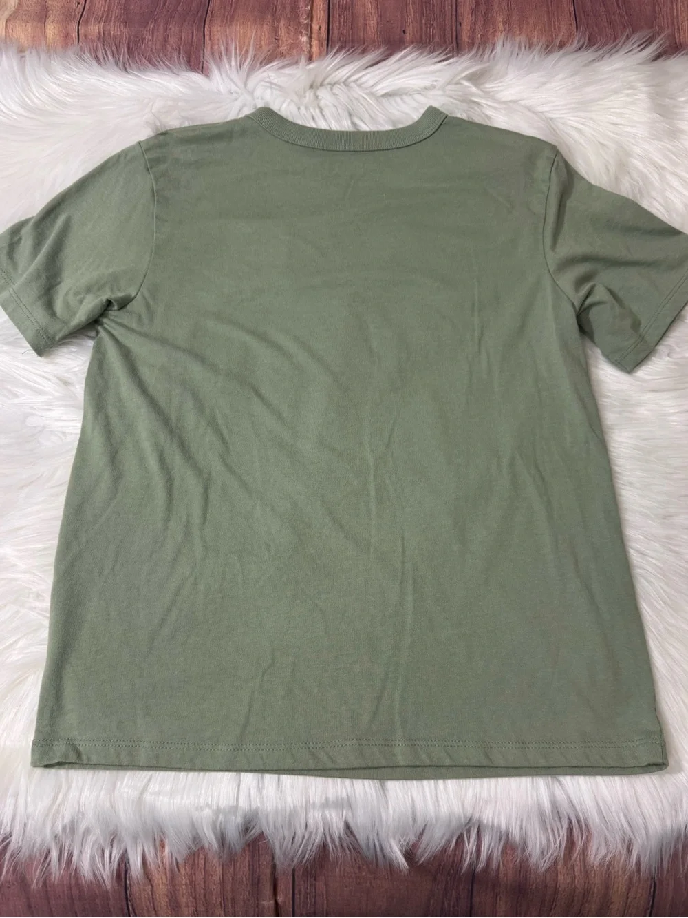 The Children’s Place Green Graphic T-Shirt Green - Boys Size M (7/8)